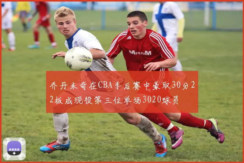 乔丹米奇在CBA季后赛中豪取30分22板成现役第三位单场3020球员